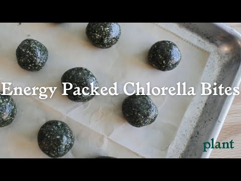 Energy Packed Chlorella Bites | Plant Recipes