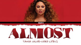 Tamia - &#39;Almost&#39; Color Coded Lyrics