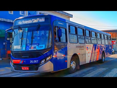 Ônibus Caio Apache Vip IV Mercedes Benz OF 1724 Bluetec 5 Alto Ônibus Moratense (EMTU) Linha 317TRO