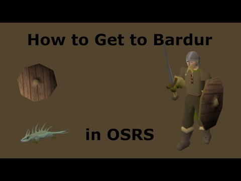 How to Get to Bardur in OSRS