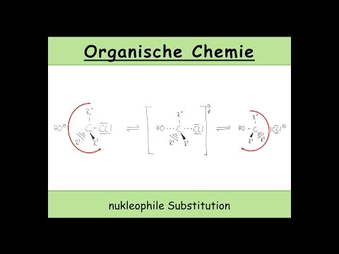 nukleophile Substitution: SN1- und SN2-Mechanismus erklärt (Walden-Umkehr | organische Chemie) #29