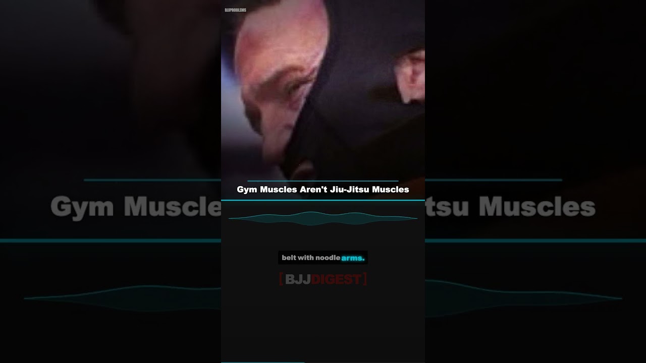Gym Muscles Aren't Jiu-Jitsu Muscles #Shorts
