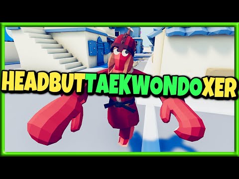Triple Fusion! HeadbutTaekwondOxer vs Every Faction - TABS Gameplay Unit Creator Update