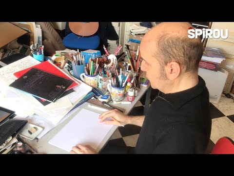 Masterclass pour dessiner un vélo et apprendre la télékinésie par Lewis Trondheim