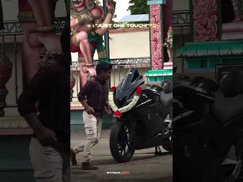 R1V4 Black modified 🖤🚀 Bike Puja 💥 #r15v4 #ytshorts #shorts #viralshorts