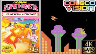 Cosmic Avenger Colecovision 4k Gameplay