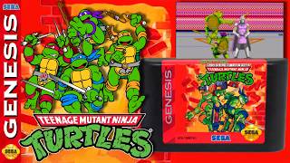 (Update) TMNT Arcade MD [Sega Genesis] Homebrew