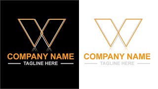 Letter logo | logo design tutorial in Adobe Illustrator