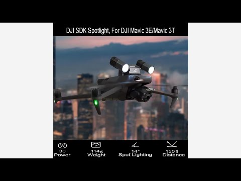 Review JZ T30 DJI SDK Spotlight Compatible 2024