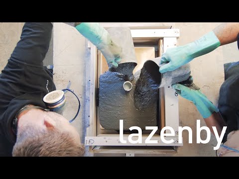 How concrete sinks are made