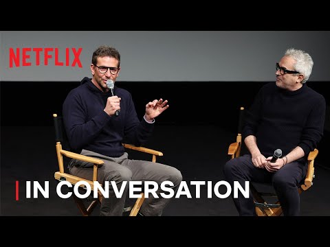 Thumbnail of the video: Bradley Cooper and Alfonso Cuarón Discuss Directing Maestro