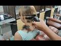 WOMEN EXTREME HIGH BOWLCUT SHAVE At Barbershop Forced Punishment Haircut