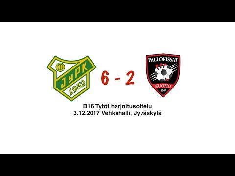 B16 harjoitusottelu JyPK-Pallokissat 3.12.2017