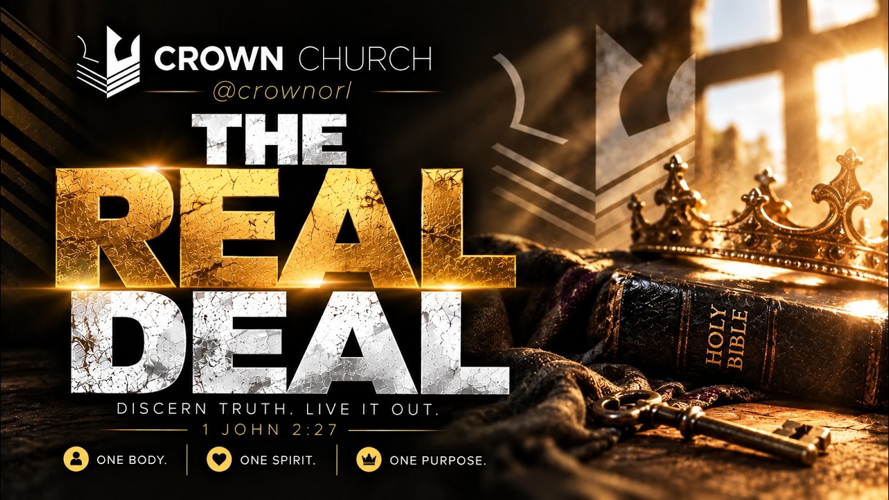 THE REAL DEAL — Pastor Duma Alphonse — Crown Church Orlando