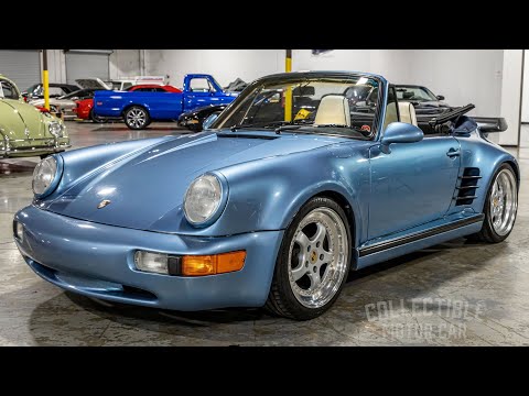 1987 Porsche 911 WIDEBODY Previously Owned by Charles Oakley - Collectible Motorcar of Atlanta