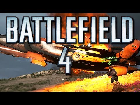 Battlefield 4 Funny Gameplay Moments! - Caspian Border Fails and Falling Jets! (Funtage!)