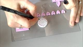 Come compilare il quadretto nascita di Silvia Creations and Co