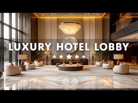 Luxury Hotel Lobby Music - Tender Jazz Saxophone Music for Good Moods | Relaxing Background Music