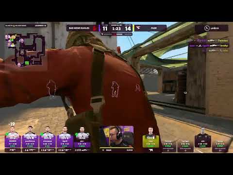 BNE gxx-'s Insane AWP ACE vs FAZE on Mirage