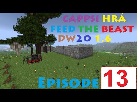 Cappsi hrá Feed the Beast 1.6 [SK] ep. 13 - Coke Oven ! :D (FullHĐ)