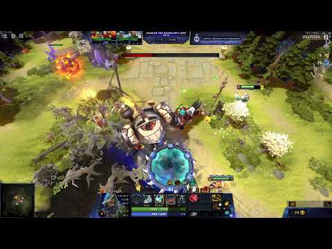 DOTA 2 - Aghanim's Labyrinth 2021 : Magician Tanky Kunka Build Gameplay Until Wriggling Wreef Again