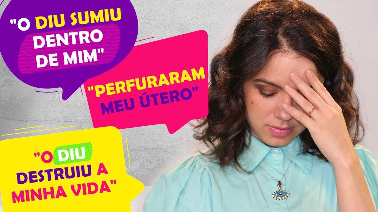 O MEU DIU SUMIU!!! SERÁ QUE PERFUROU O MEU ÚTERO?