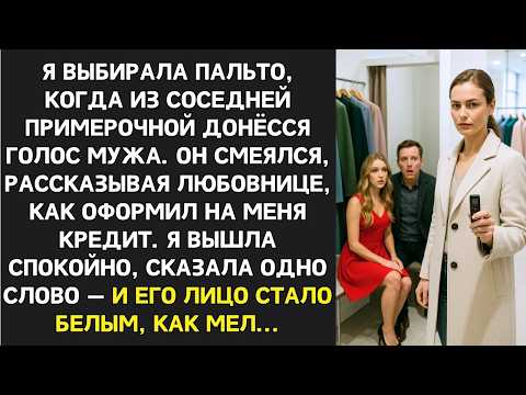 Из соседней кабинки в магазине услышала голос мужа: Она ничего не поймёт, я оформил кредит на её имя