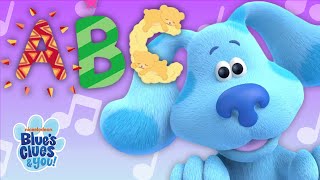 ABC Song  🎵 w/ Blue!  Alphabet Song for Kids  B