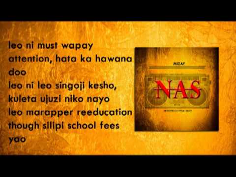 Mizay   Nas Lyric Video