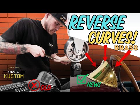 BRASS?! English Wheeling a REVERSE CURVE Made SIMPLE!