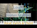🎹Lovely, Chord & Lyrics, Stephen Sondheim, Synthesia Piano