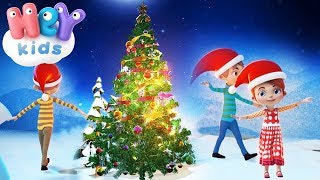 O Christmas Tree song for kids 🎄 Christmas Carols for children | HeyKids