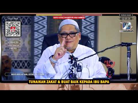 TAZKIRAH : Azab Ular Di Hari Akhirat & Hargai Orang Miskin, Santuni Ibu Bapa - Ustaz Shamsuri Ahmad