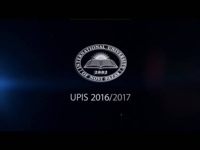 International University of Novi Pazar vidéo #1