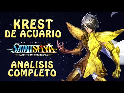 KREST DE ACUARIO! UN FROST CON DAÑO ENORME?! ANALISIS COMPLETO!! Saint Seiya Awakening KOTZ