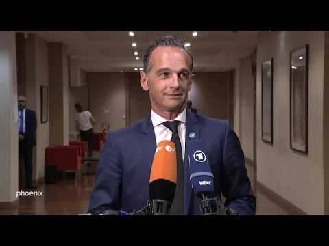 Heiko Maas zur Seenotrettung im Mittelmeer am 22.07.19