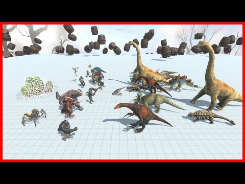 ALIEN EXOTICA & MUTANT PRIMATES VS 2x FACTIONS - ANIMAL REVOLT BATTLE SIMULATOR