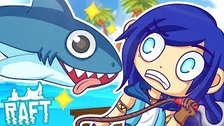 THIS SHARK WON&#39;T STOP FOLLOWING US IN RAFT! (Funny Moments)
