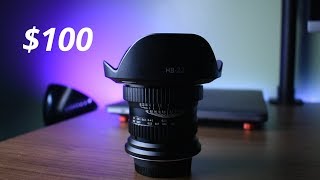 Full frame cine lens for $100! | Opteka 15mm Review