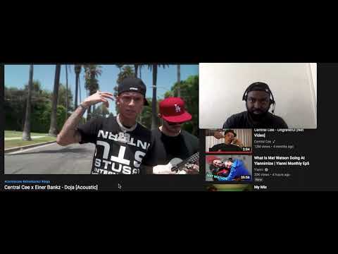 Central Cee x Einer Bankz - Doja Acoustic REACTION