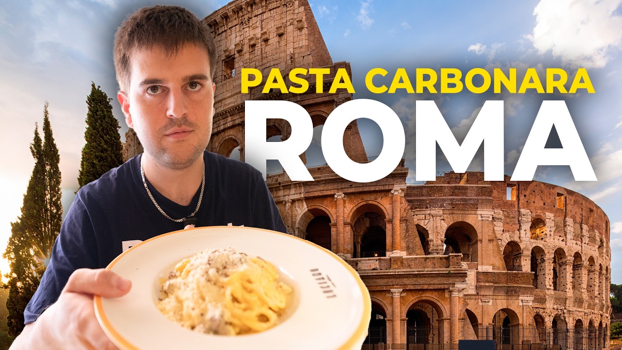 La MEJOR CARBONARA de ROMA 🍝 ⭐