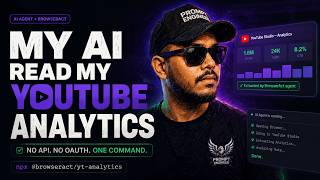 YouTube Analytics Blocked My AI Agent — BrowserAct Got It Working
