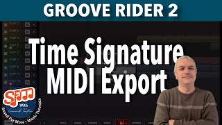 JimAudio Groove Rider 2 🚀🔥 - Tutorial 31: Time Signature, Clip Midi Export