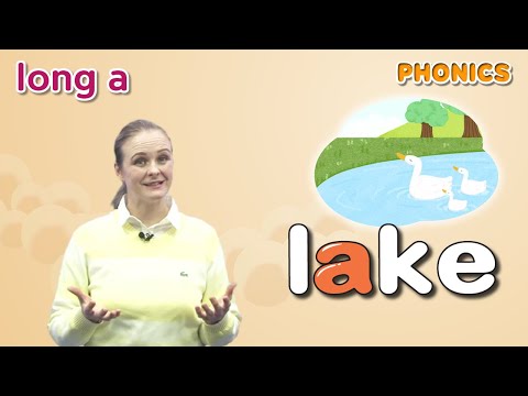 Long Vowels | Lesson 1 Long Vowel a (ape, ate, ake) | 4 Step Phonics