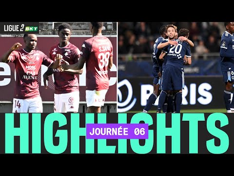 Résumé 6ème journée - Ligue 2 BKT 24/25