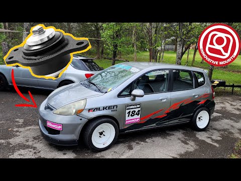 Honda Fit Innovative motor mounts install