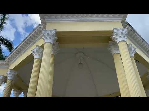 Parque central, Vidal, de la ciudad de Santa Clara en el centro de Cuba. Provincia de Villa Clara.