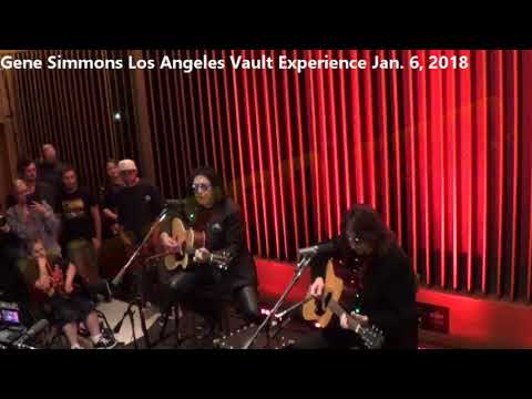 KissFAQ Ace & Gene Simmons Vault Songs & Stories footage clip