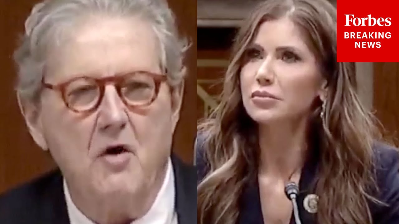 John Kennedy Asks Kristi Noem Point Blank: Are Dems 'Upset' Because 'You've Secured The Border'?