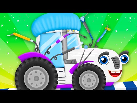 Tractorul Muncitorul Își Alege Profesia – Cântece Pentru Copii – Cu Dragoste Pentru Copii